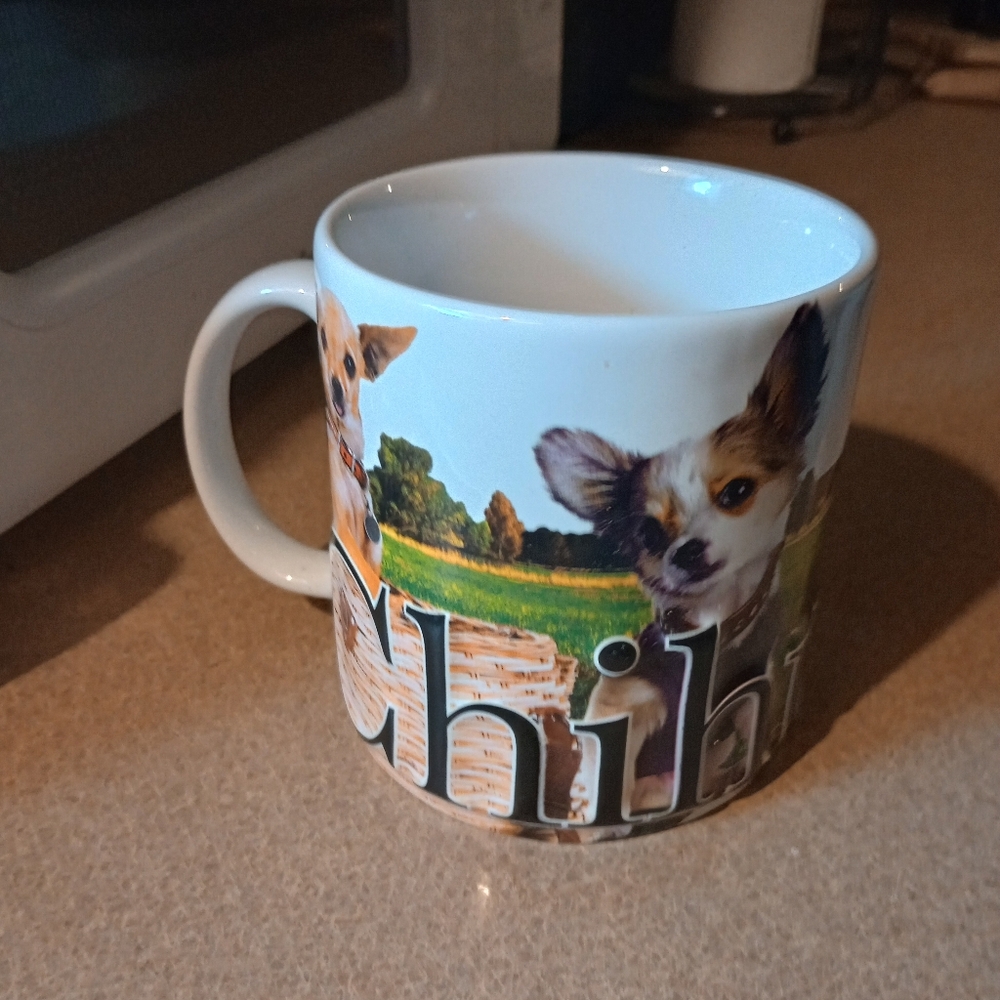 Chihuahua Dog Print Mug